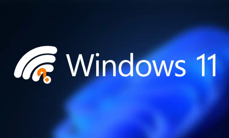 Ilustração representando problemas de Wi-Fi no Windows 11